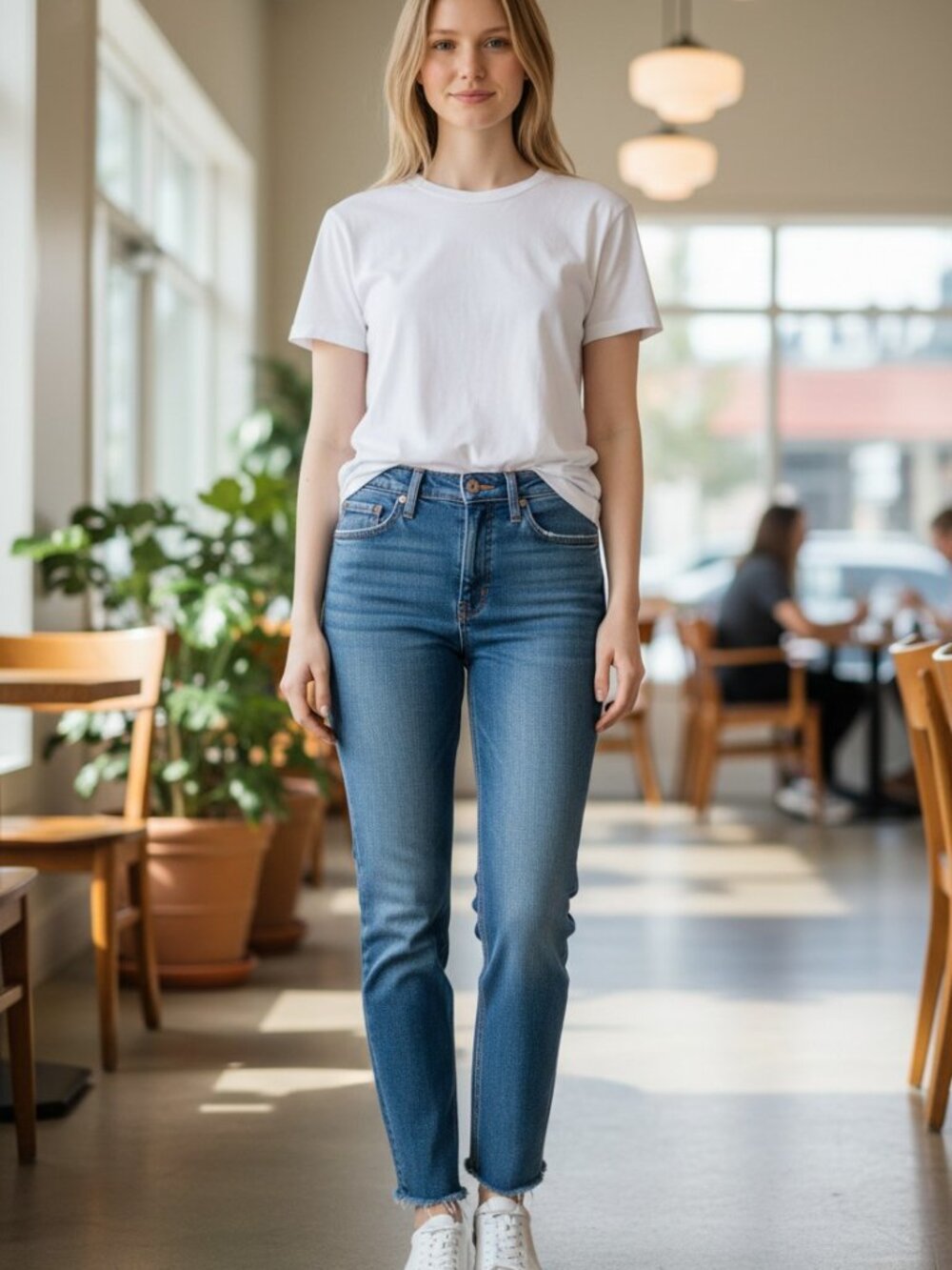 J.Crew Vintage Straight Distressed Jeans Size 28T